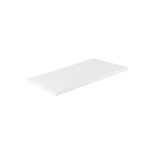 CHEF INOX CUTTING BOARD HACCP PE 300x450x20mm WHITE