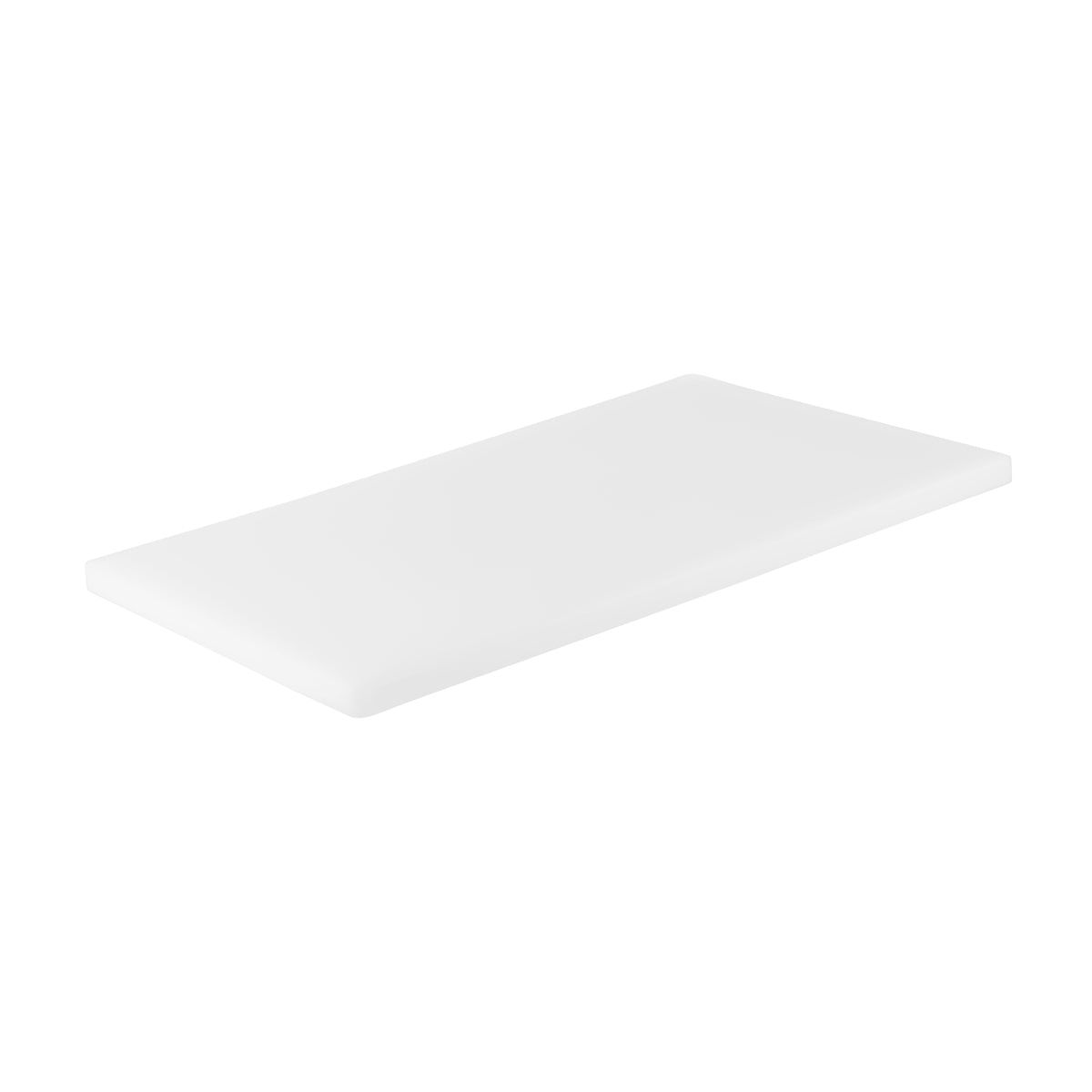 CHEF INOX CUTTING BOARD PE 450x610x19mm WHITE