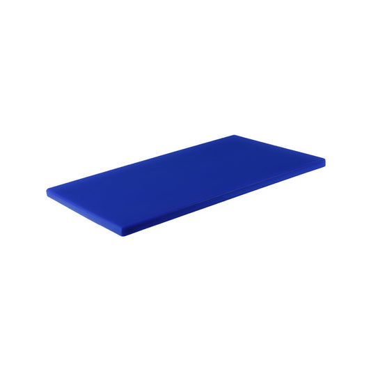 CHEF INOX CUTTING BOARD HACCP PE GN 1/1 530x325x20mm BLUE