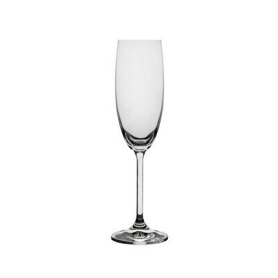 Ryner Glass Carnivale Champagne Flute, 180Ml Pack Of 24