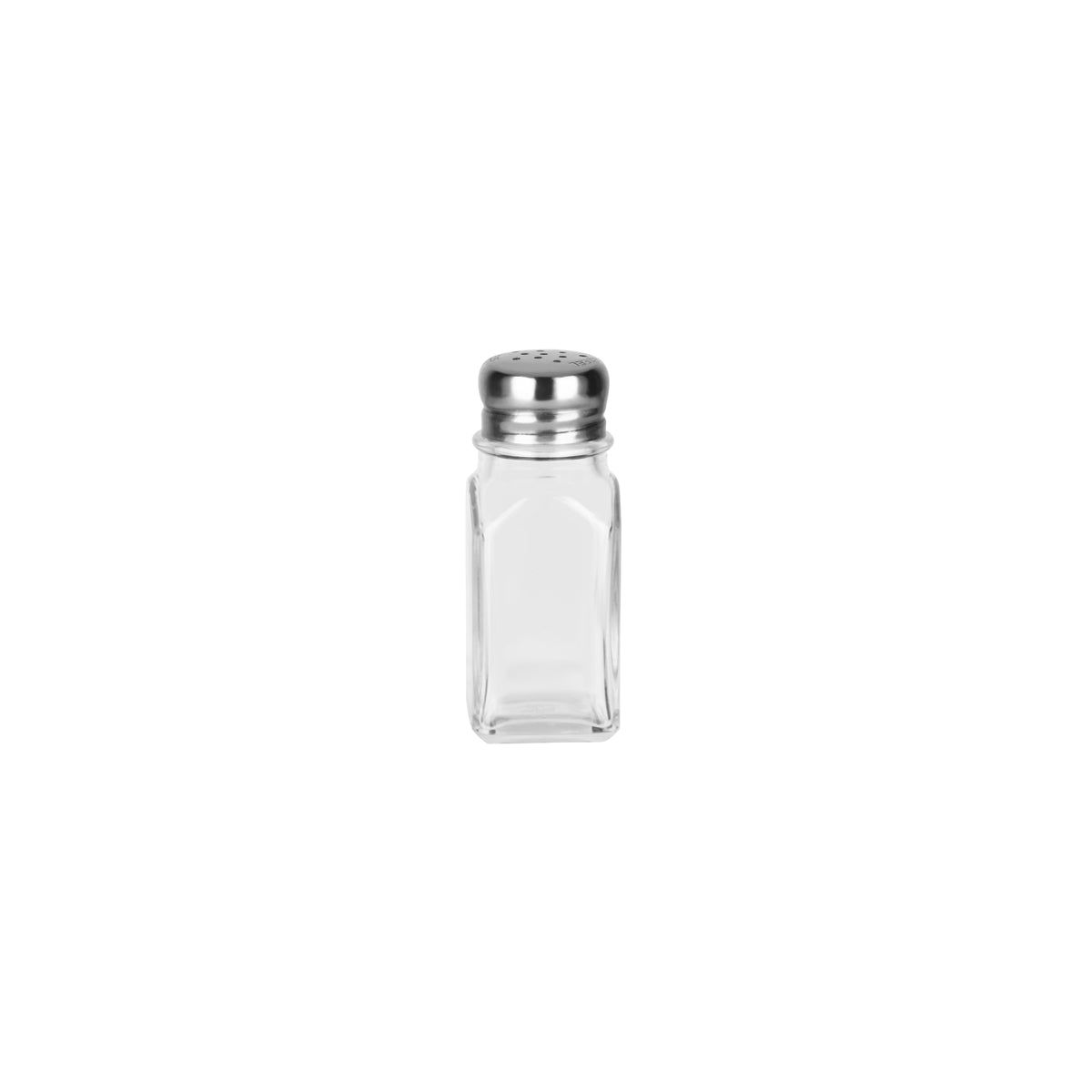 CHEF INOX SALT & PEPPER GLASS S/S TOP 95mm/60ml