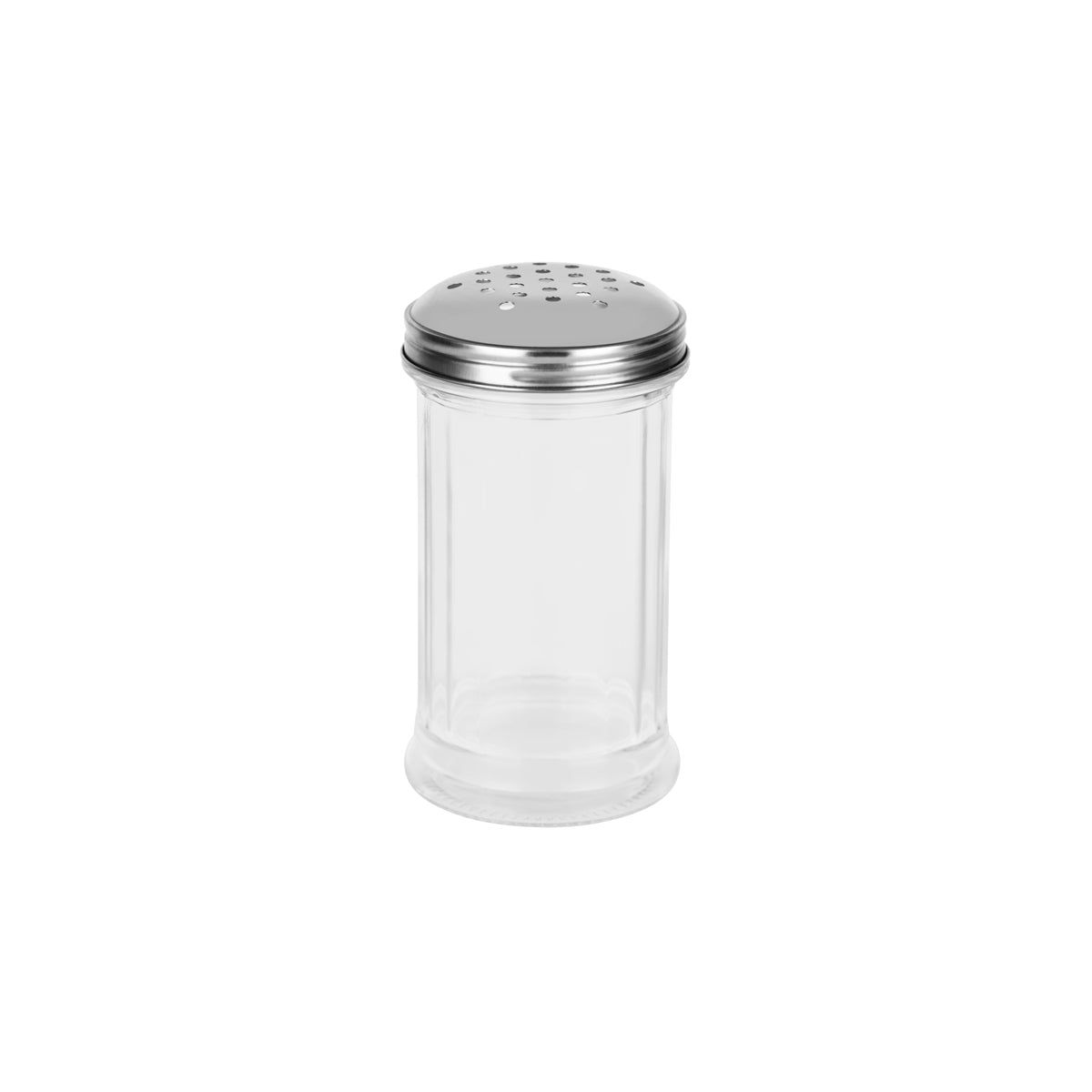 CHEF INOX CHEESE SHAKER GLASS w/S/S LID 355ml