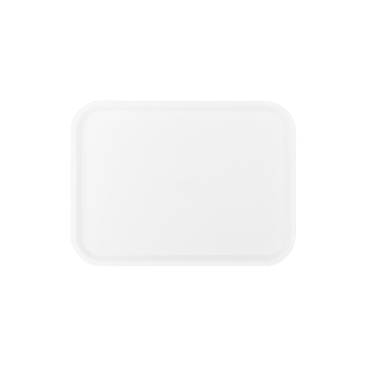 CHEF INOX PLASTIC TRAY POLYPROP 300x400mm WHITE