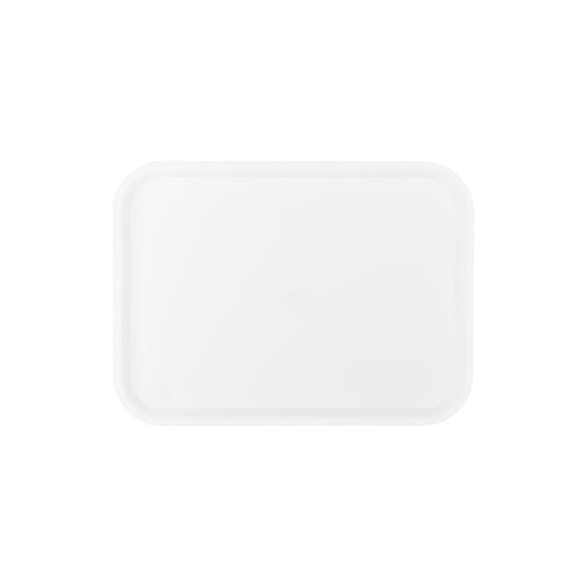 CHEF INOX PLASTIC TRAY POLYPROP 300x400mm WHITE