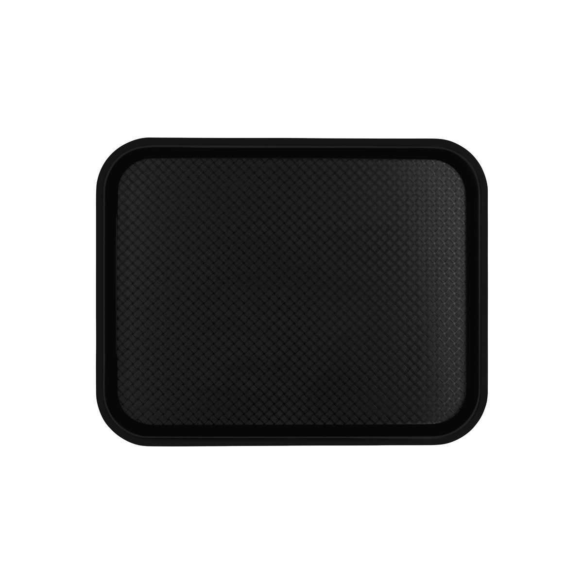 CHEF INOX PLASTIC TRAY POLYPROP 450x350x23mm BLACK