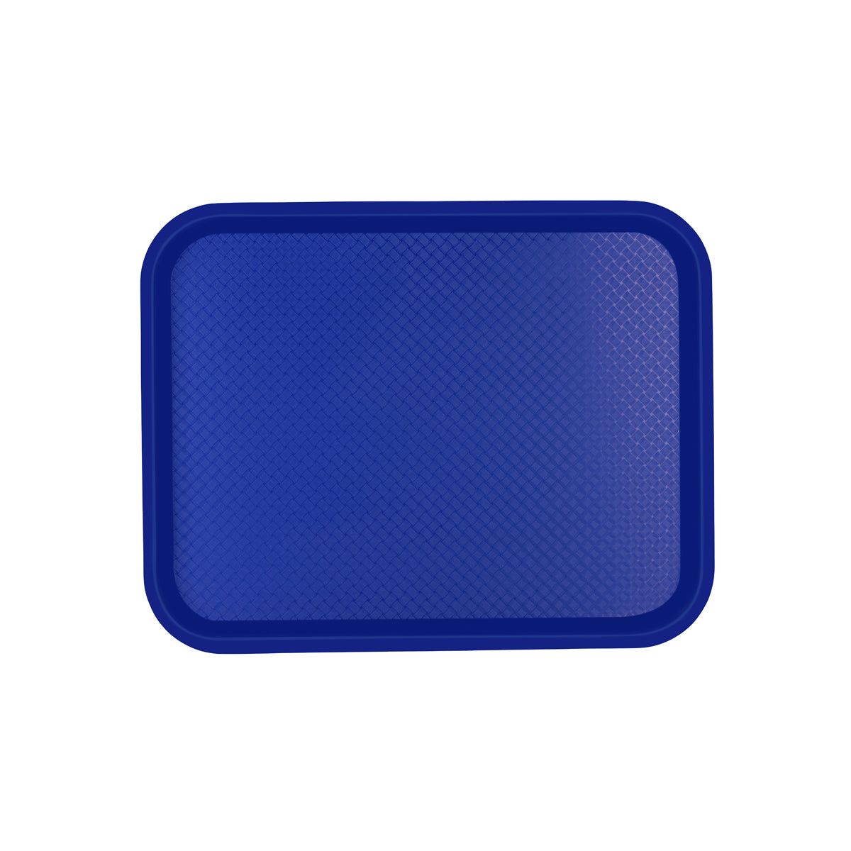 CHEF INOX PLASTIC TRAY POLYPROP 450x350x23mm BLUE