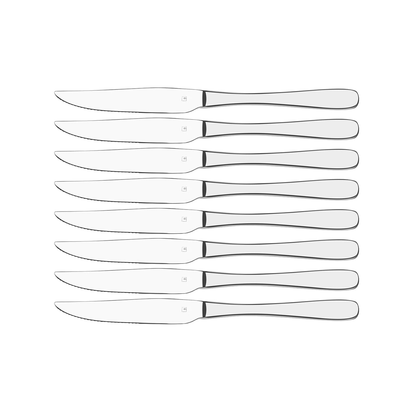 TABLEKRAFT LUXOR STEAK KNIVE SET 8pc S/S 238mm