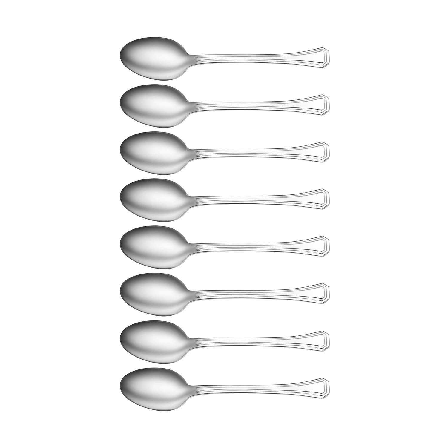 TABLEKRAFT EIFFEL TEASPOON SET 8pc 18/10 137mm