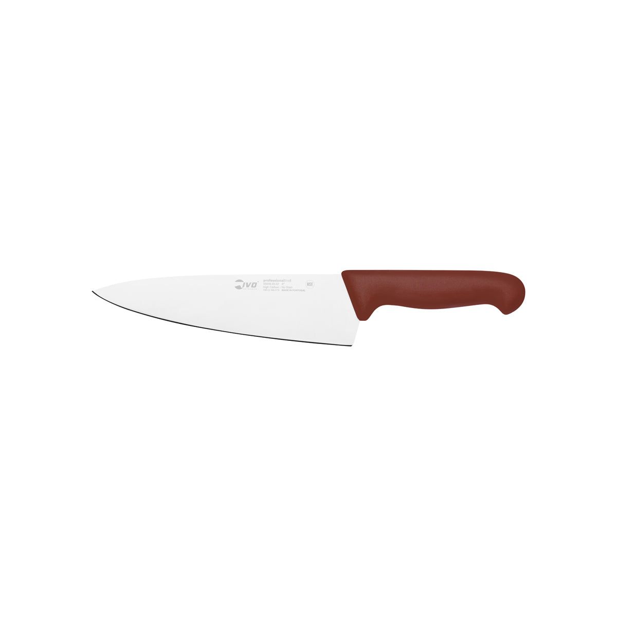 IVO PROFESSIONAL "55000" CHEFS KNIFE 200mm BROWN