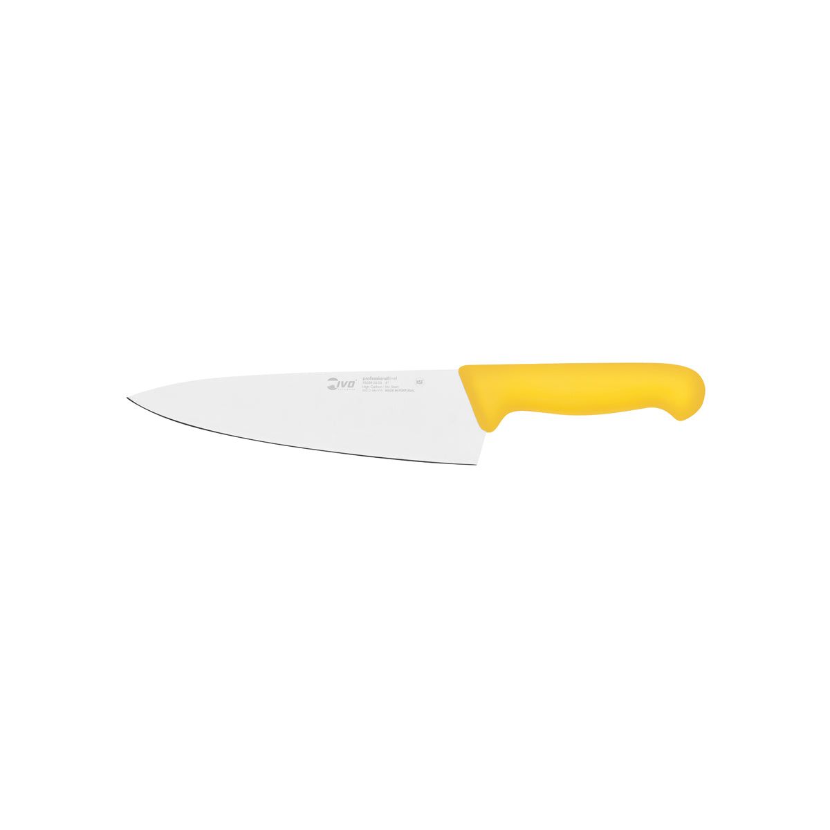 IVO PROFESSIONAL "55000" CHEFS KNIFE 200mm YELLOW