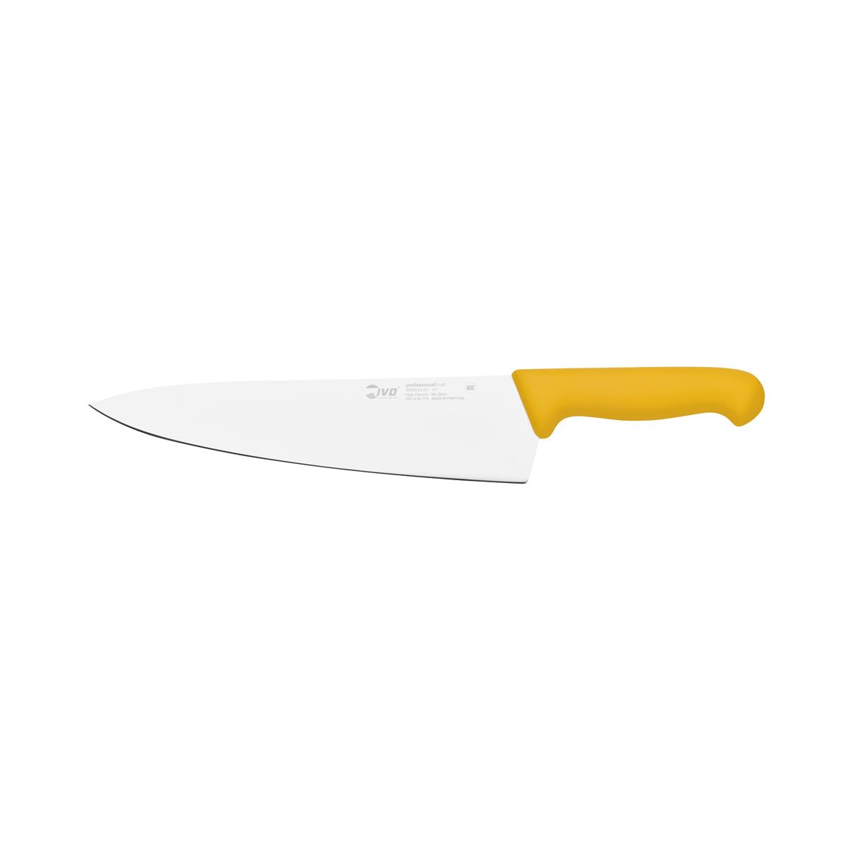 IVO PROFESSIONAL "55000" CHEFS KNIFE 250mm YELLOW