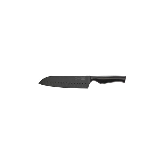 IVO VIRTU GRANTON SANTOKU KNIFE 180mm BLACK