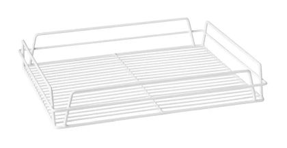 Glass Basket 435x355x75mm Pvc White