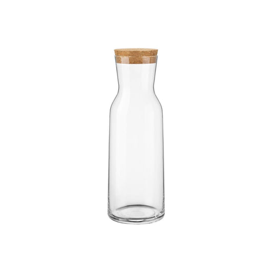 Aquaria Carafe Cork Lid 1.1Lt Clear