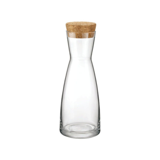 Bormioli Rocco Ypsilon Carafe W/Cork Lid 1.0Lt