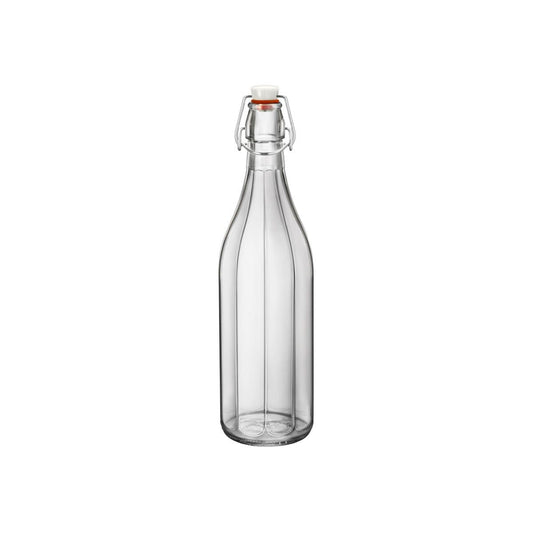 Bormioli Rocco Oxford Bottle W/Top 1.0Lt Clear