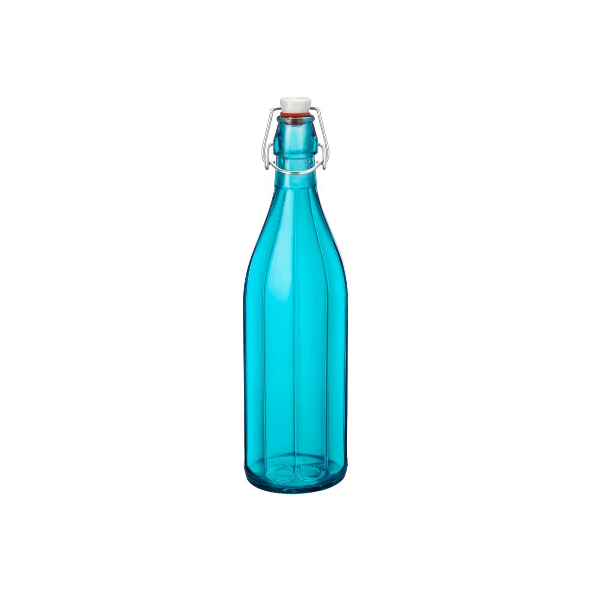 Bormioli Rocco Oxford Bottle W/Top 1.0Lt Sky Blue