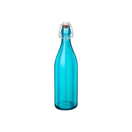 Bormioli Rocco Oxford Bottle W/Top 1.0Lt Sky Blue
