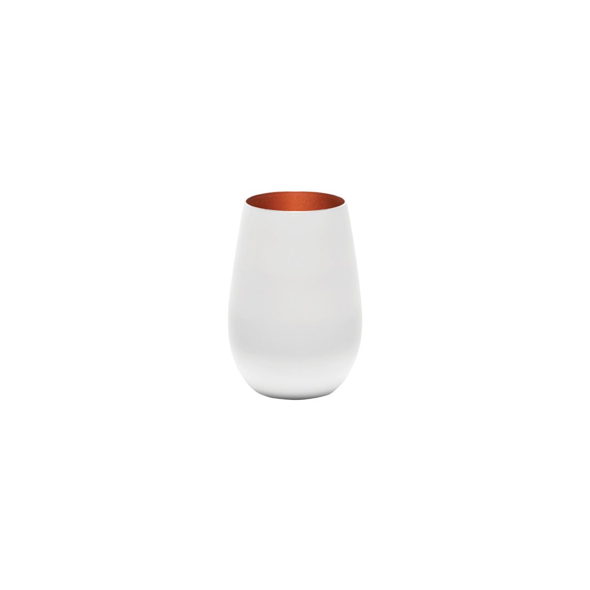 STOLZLE OLYMPIC TUMBLER 465ml MATT WHITE/BRONZE