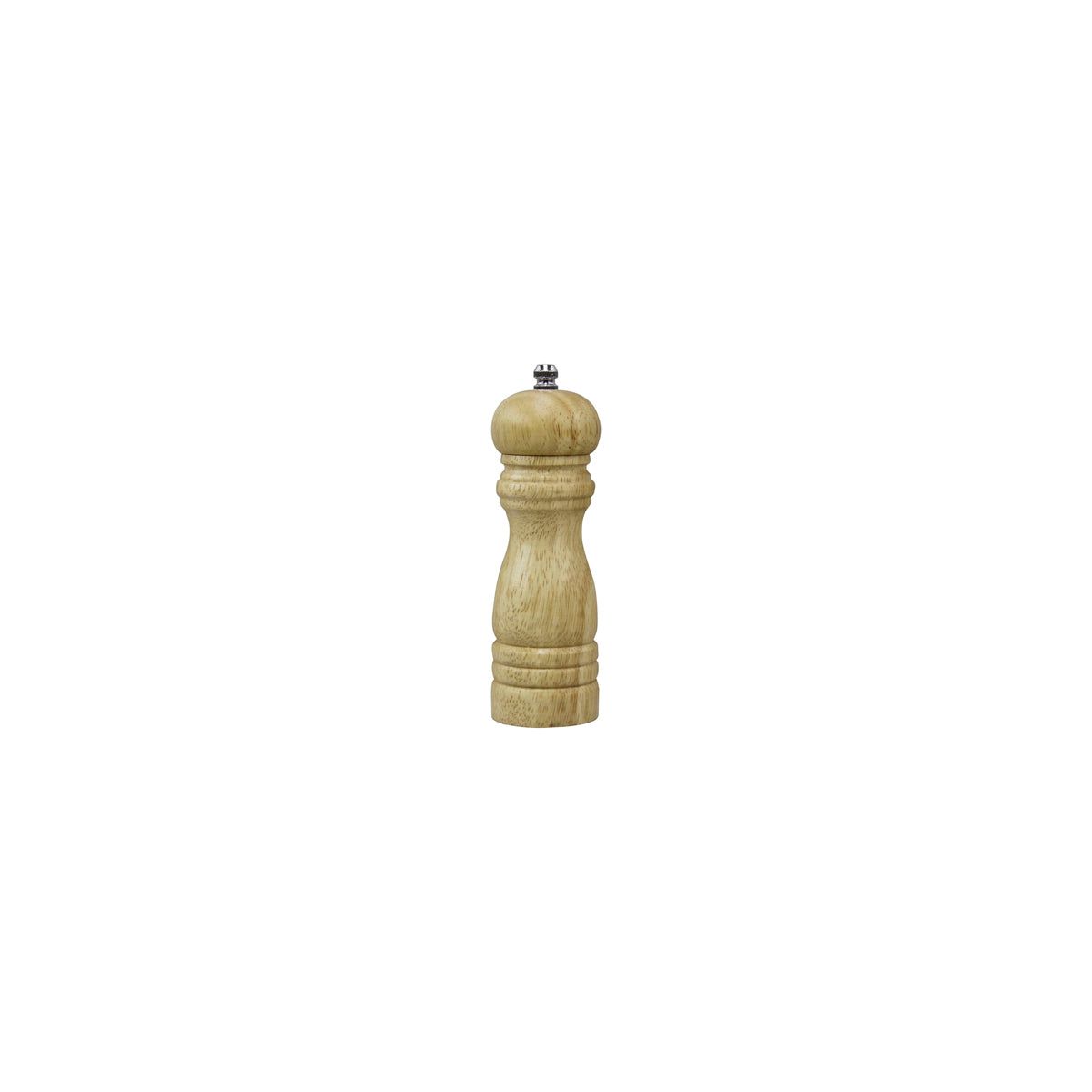 CHEF INOX TEMPO MILL SALT/PEPPER WD CERAMIC GEAR 165mm BIRCH