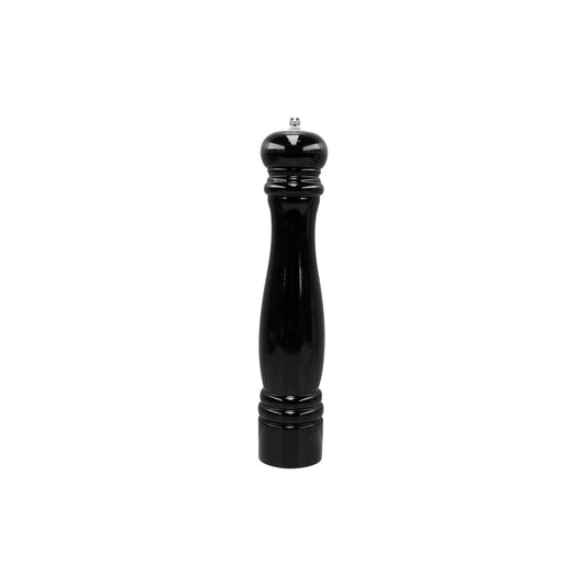 CHEF INOX TEMPO MILL SALT/PEPPER WOOD CERAMIC GEAR 320mm BLK