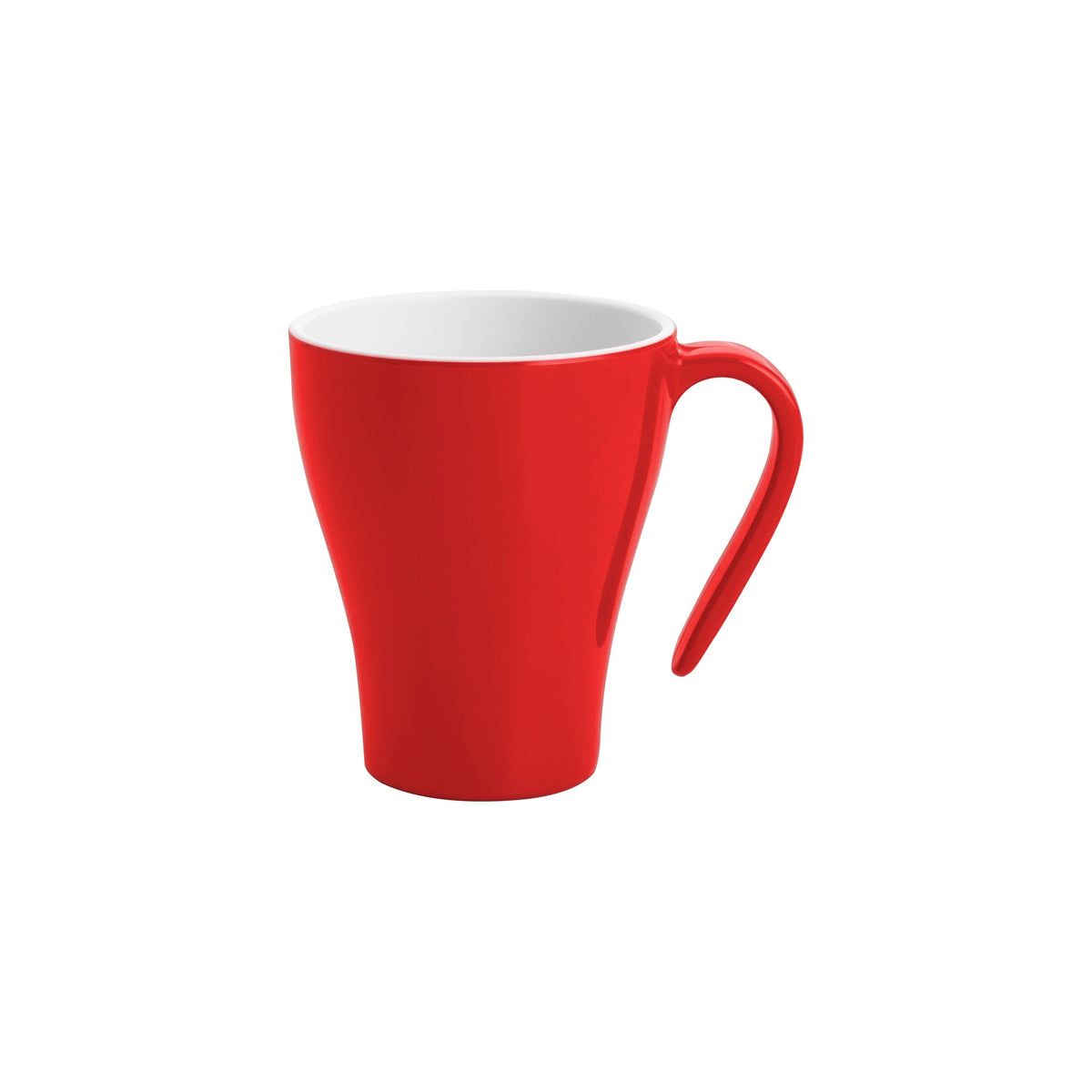 JAB GELATO-RED/WHITE COFFEE MUG STACKABLE 350ml