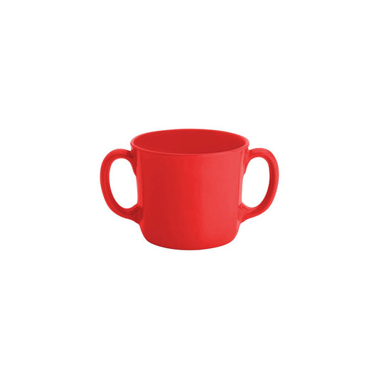 JAB GELATO CUP WITH 2 HANDLES RED 250ml