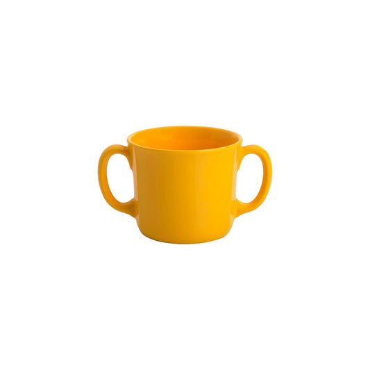 JAB GELATO CUP WITH 2 HANDLES YELLOW 250ml