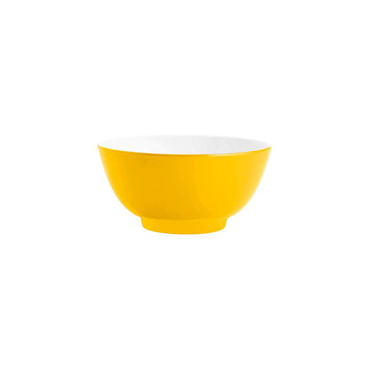 JAB GELATO-YELLOW/WHITE ROUND CEREAL BOWL 150mm
