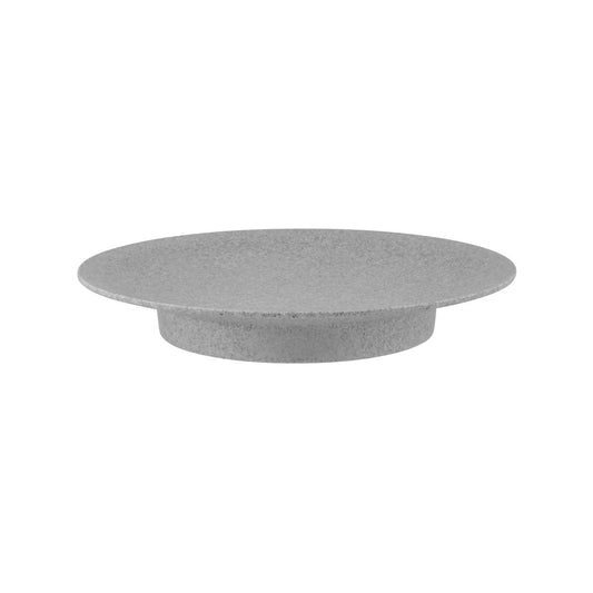 JAB CONCRETE MATT CAKE STAND/PLATE FOOTED COUPE 340x50mm(201