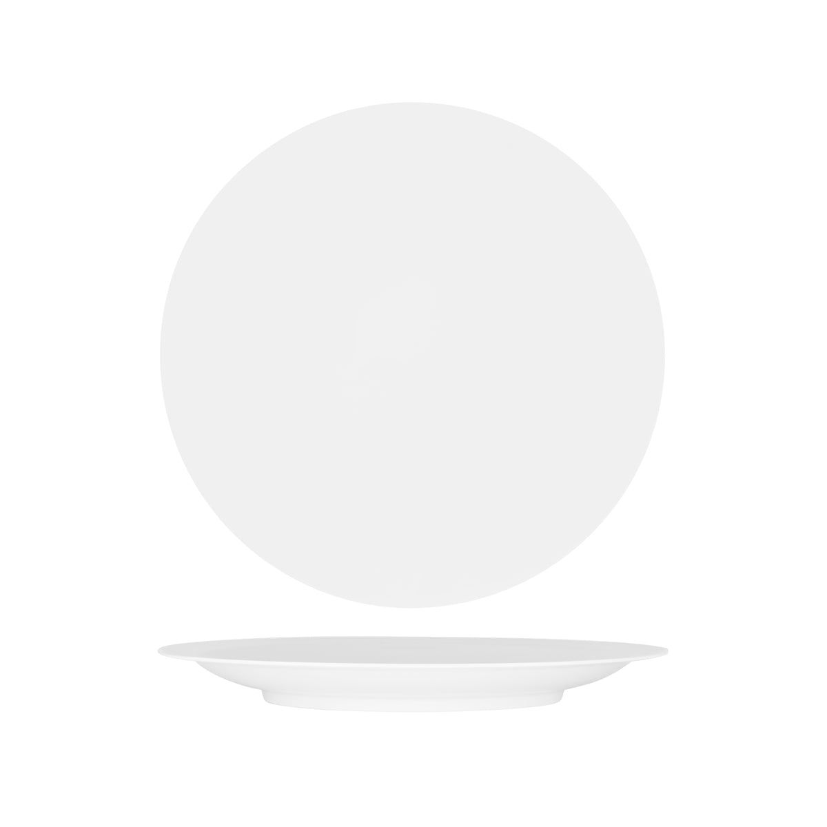 SUPERWARE ROUND PLATTER RAISED RIM 400mm