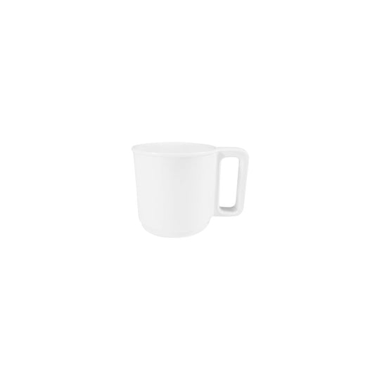 SUPERWARE COFFEE MUG WHITE STACKABLE 350ml (20107)