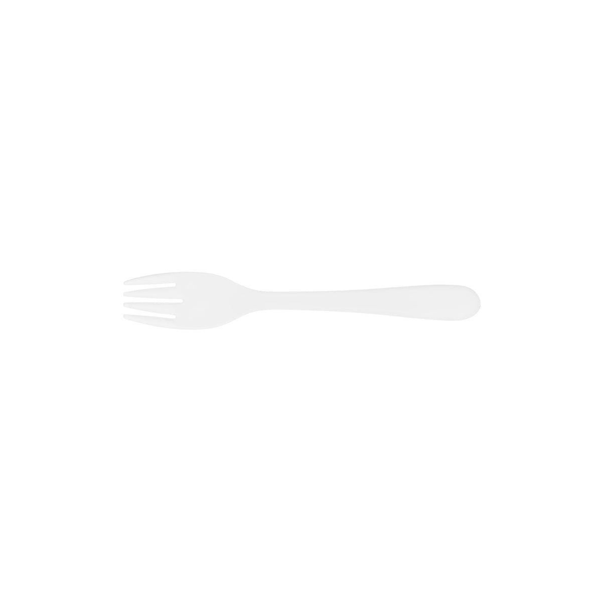 SUPERWARE GELATO-WHITE DESSERT FORK 190mm