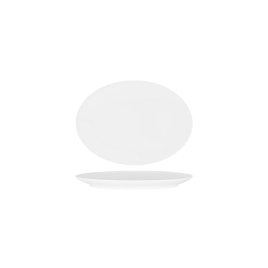 SUPERWARE OVAL PLATTER 200mm COUPE WHITE