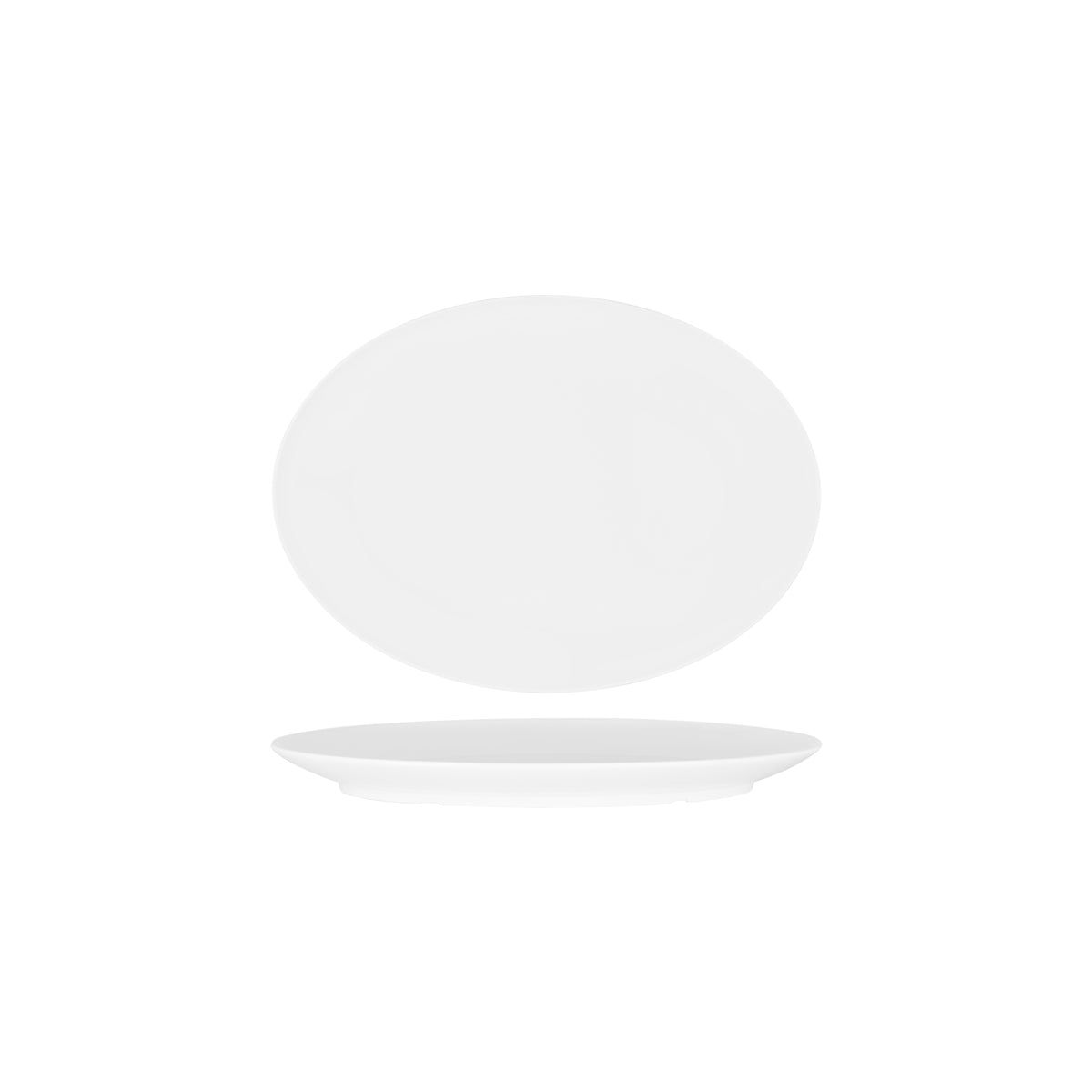 SUPERWARE OVAL PLATTER 230mm COUPE WHITE