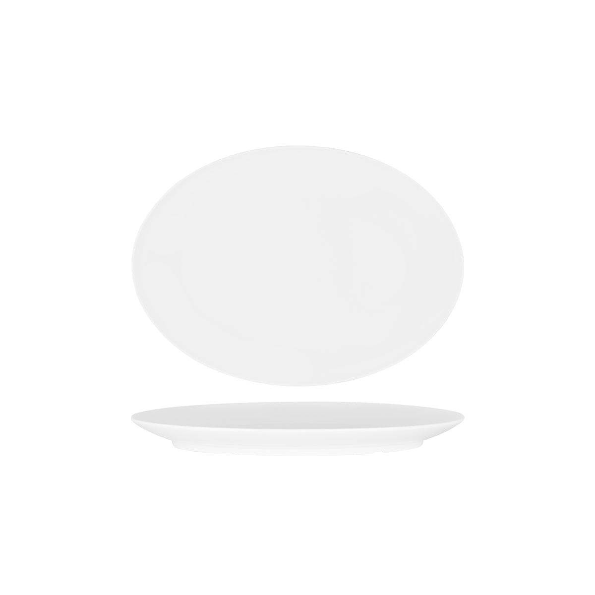 SUPERWARE OVAL PLATTER 270mm COUPE WHITE