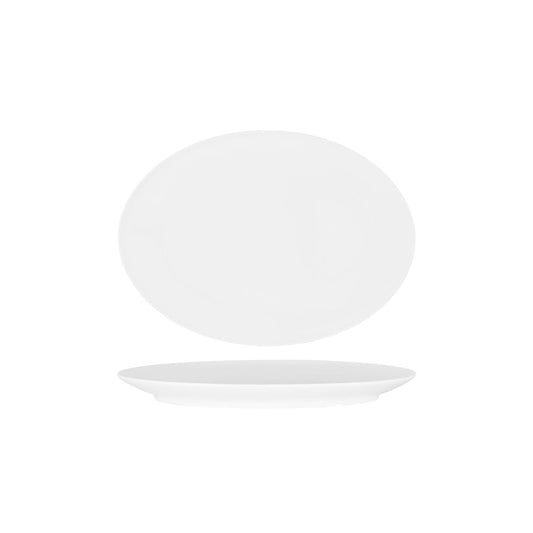 SUPERWARE OVAL PLATTER 270mm COUPE WHITE