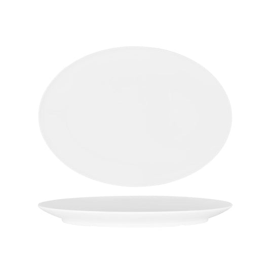 SUPERWARE OVAL PLATTER 360mm COUPE WHITE