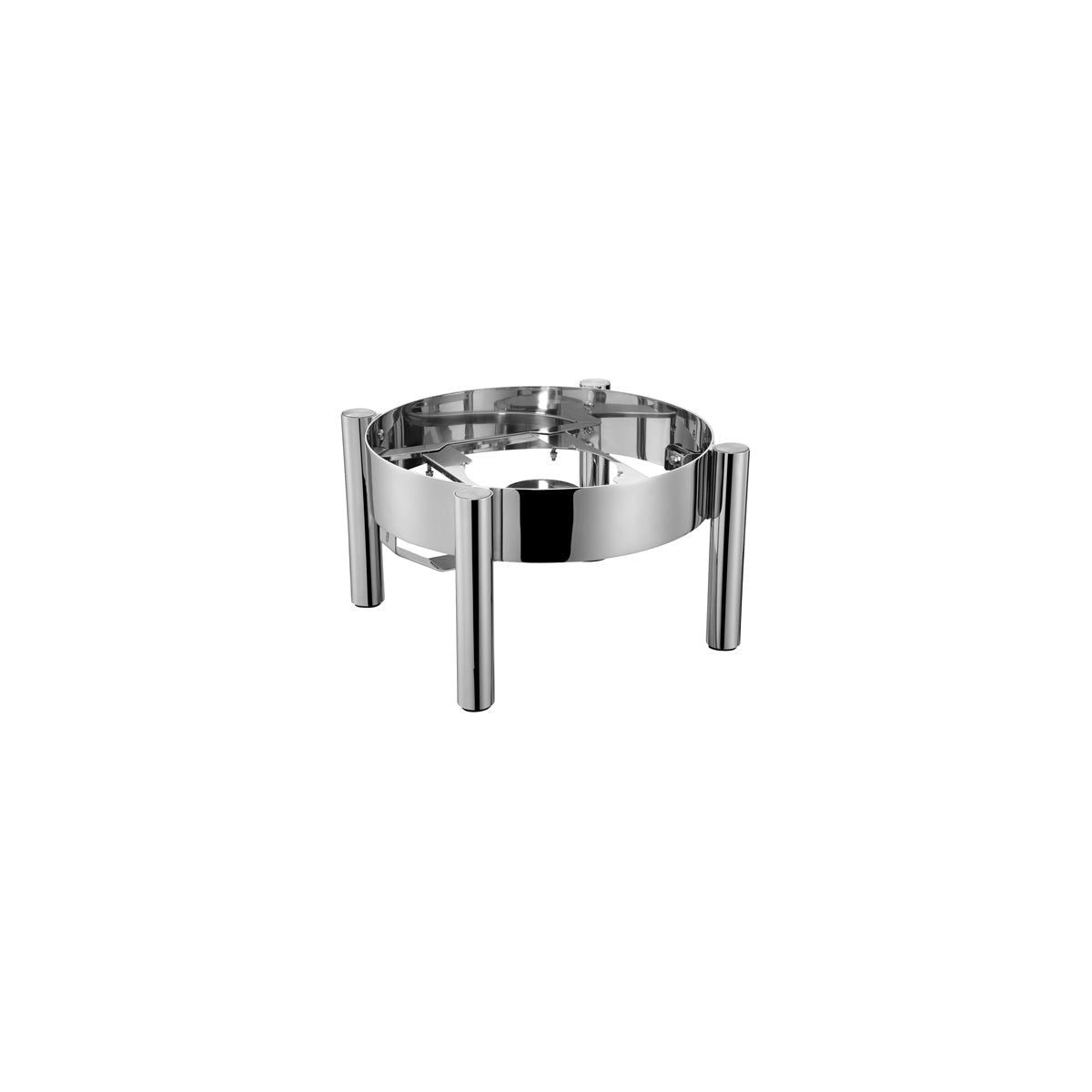 CHEF INOX ROUND CHAFER STAND 18/8 TO SUIT 54905