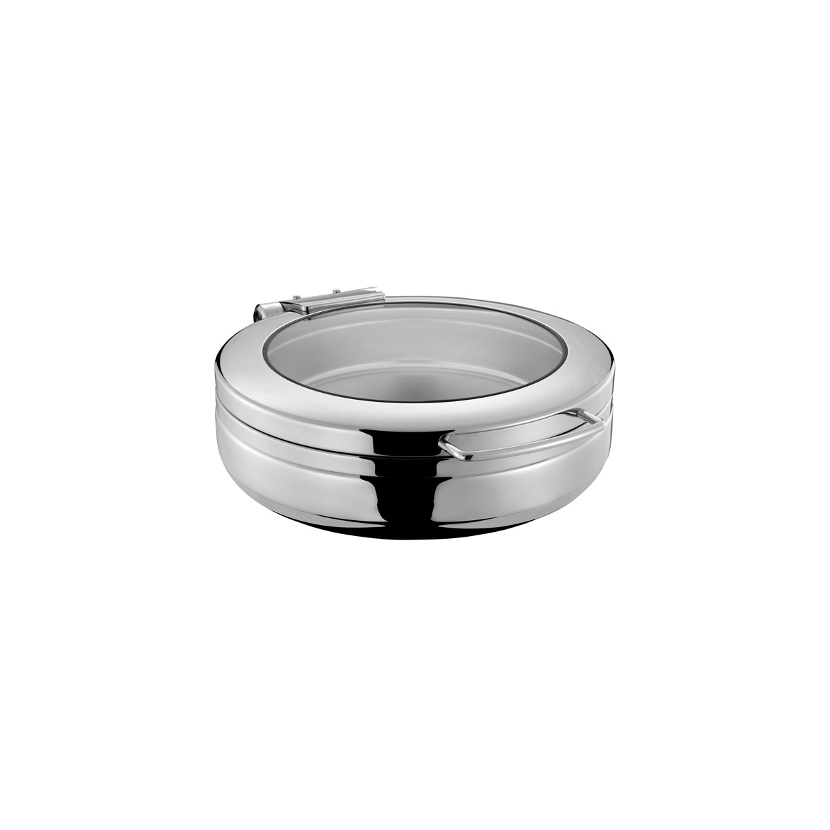 Chef Inox Induction Chafer Large Round With Glass Lid — official