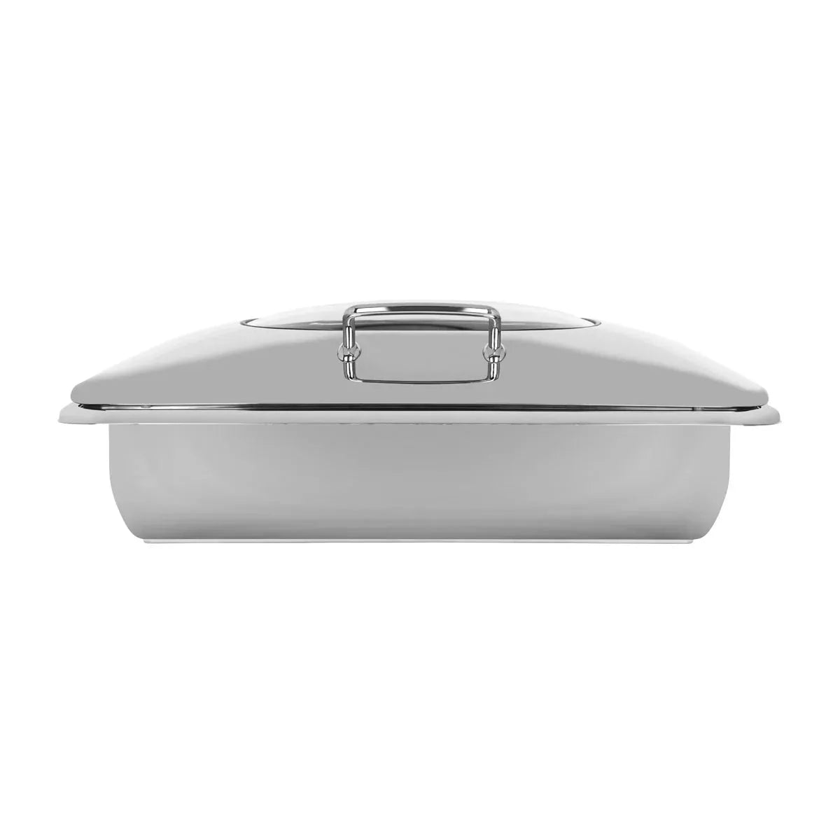 CHEF INOX ULTRA RECT CHAFER w/GLASS LID S/S 1/1 SIZE