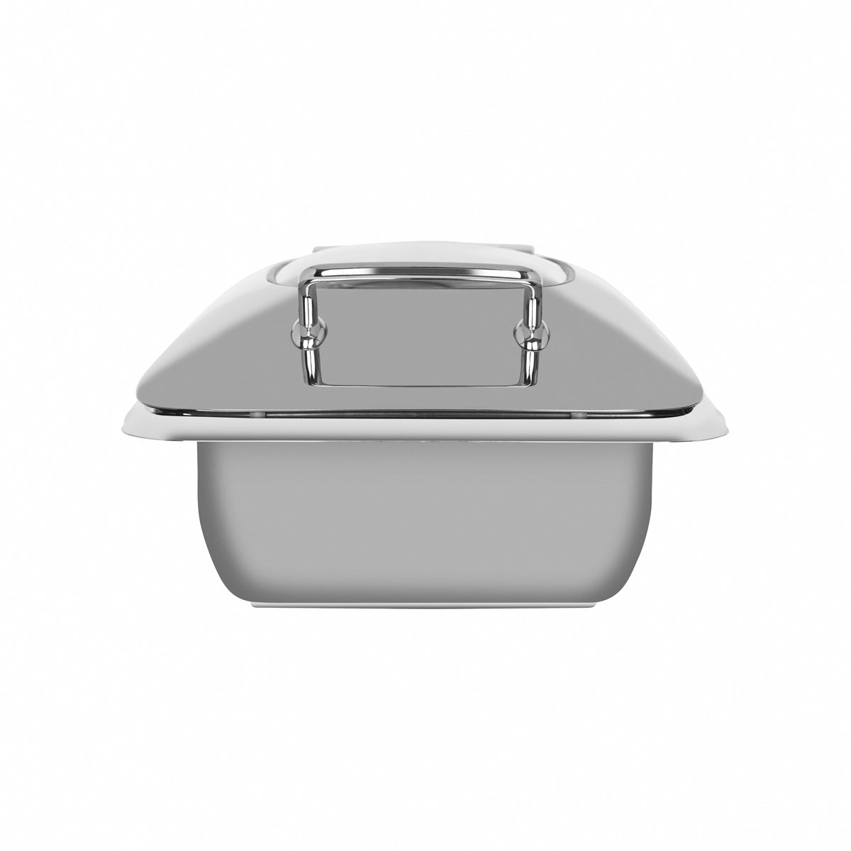 Chef Inox Ultra Chafer Rectangular 1/2 Size With Glass Lid — official