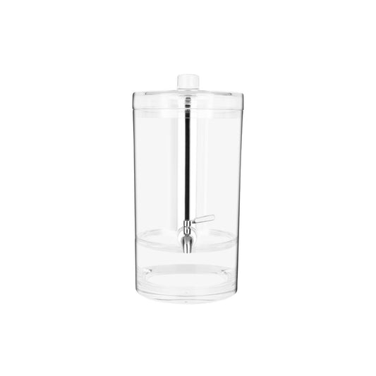 CHEF INOX ROUND JUICE DISPENSER POLY/ICE 247x206x409mm 6.4lt