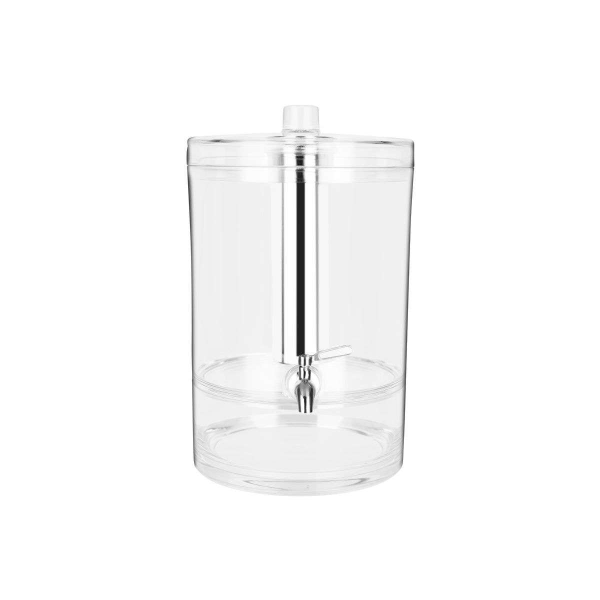 CHEF INOX ROUND JUICE DISPENSER POLY/ICE 297x253x413mm 8.9lt