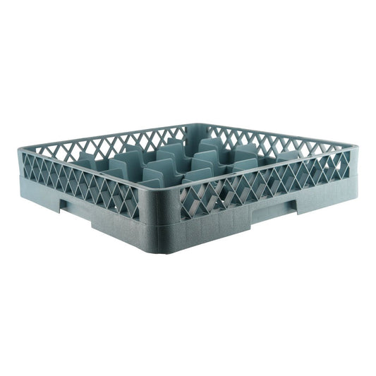 Chef Inox Washrack 16 Comp Grey 490X490X100Mm Pack Of 6