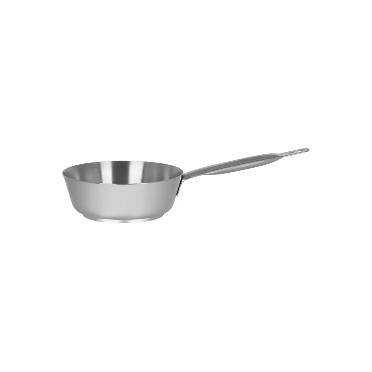 PADERNO'S 1000 CONICAL SAUTE PAN S/S 180x60mm 1.2lt