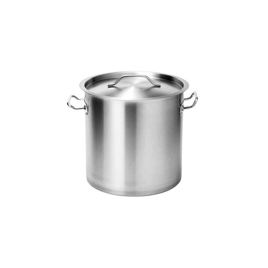 FORCE STOCK POT w/LID 280x280mm SS TRI-PLY 17lt
