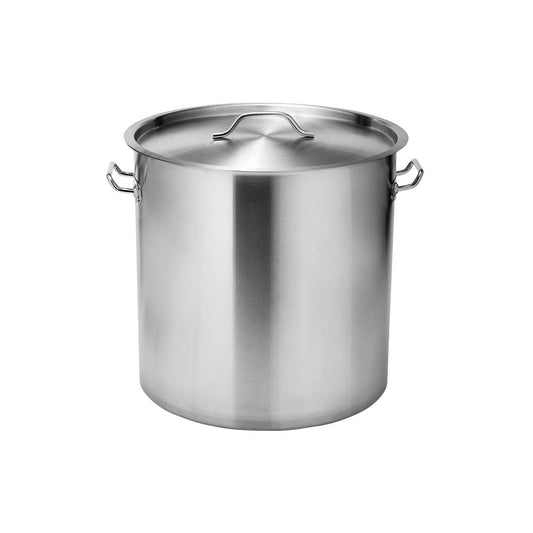 FORCE STOCK POT w/LID 450x450mm SS TRI-PLY 71lt
