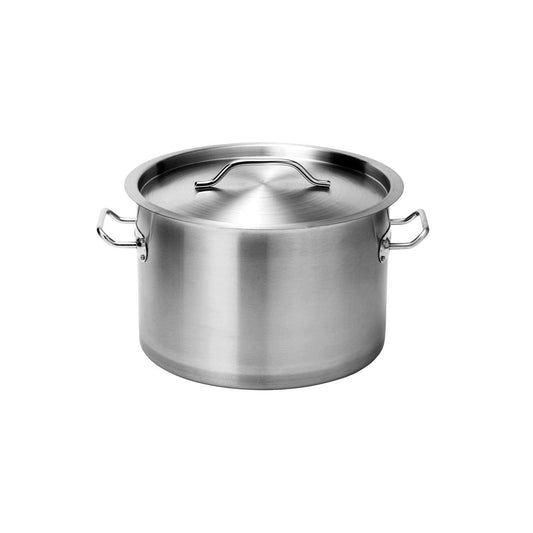 FORCE CASSEROLE POT w/LID 400x260mm SS TRI-PLY 32lt