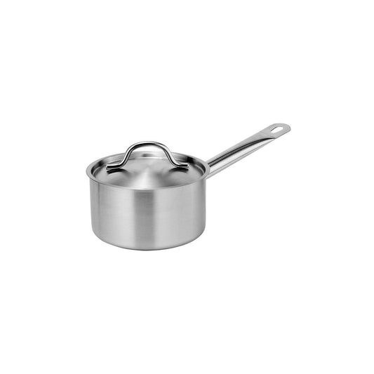 FORCE SAUCEPAN w/LID 160x95mm SS TRI-PLY 2.0lt